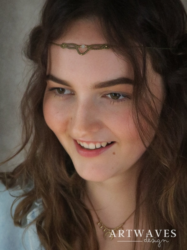 Personalisierte zarte Tiara • Vieng •