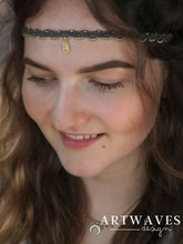 Orientalische Makramee Tiara • Calama •