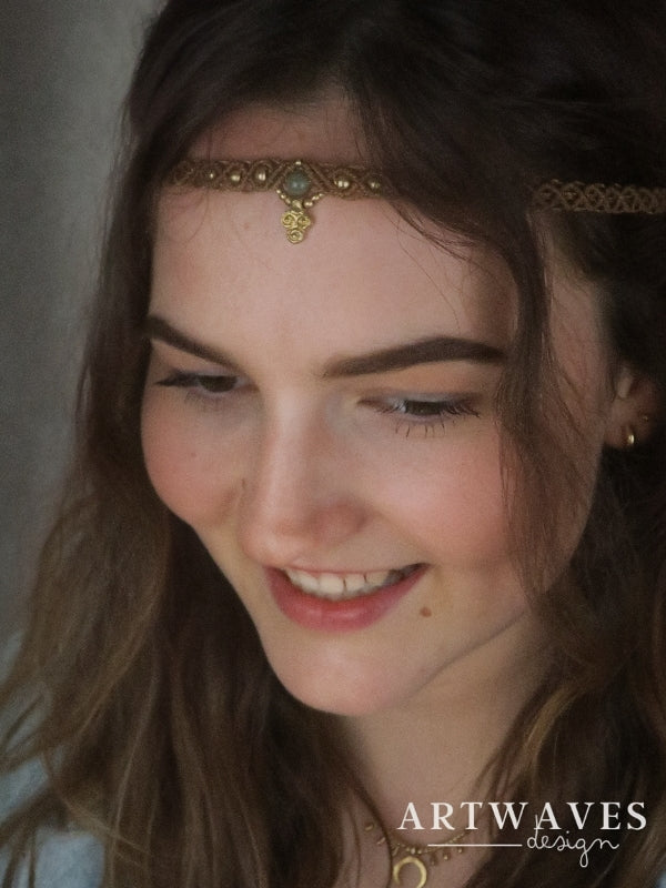 Makramee Boho Tiara • Manizales •