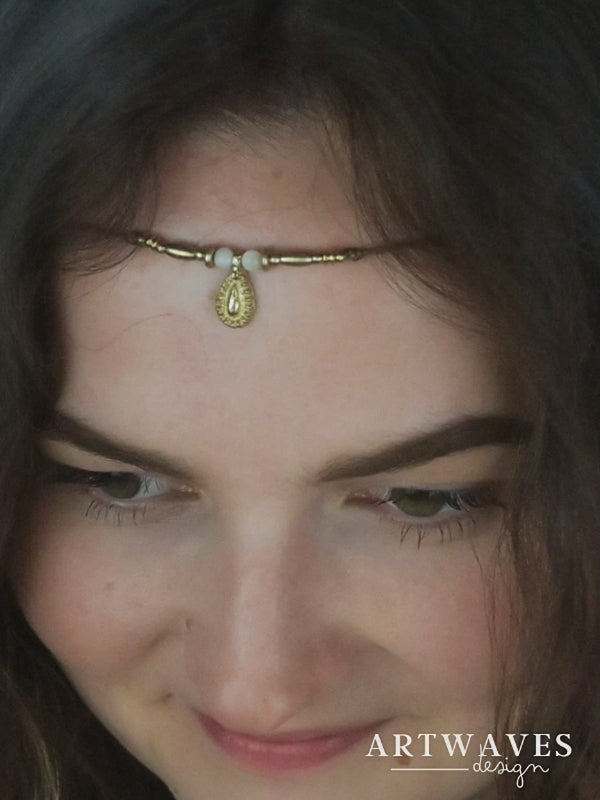 Zarte Boho Tiara/ Choker • Wien •