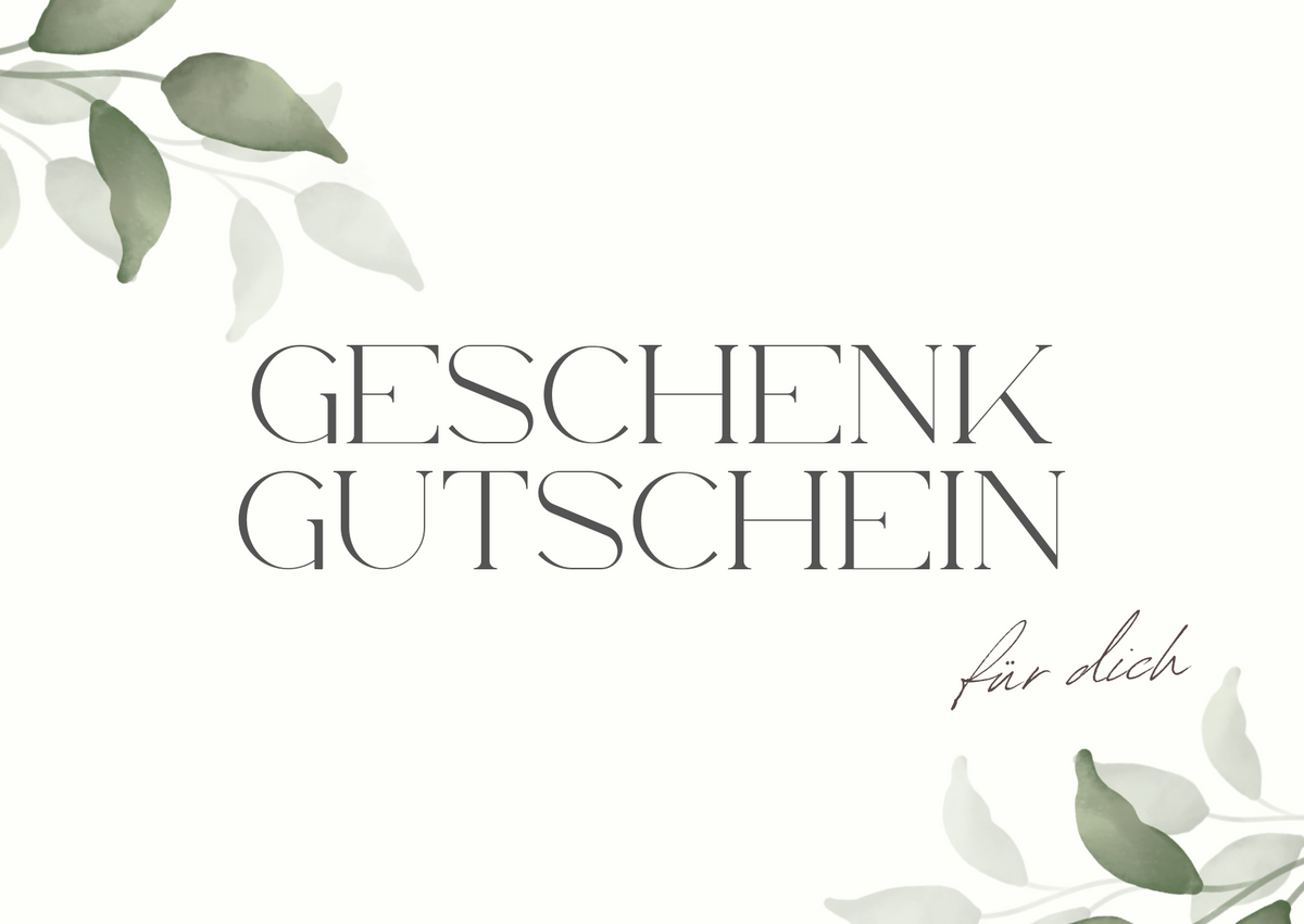 Geschenkgutschein zum Ausdrucken