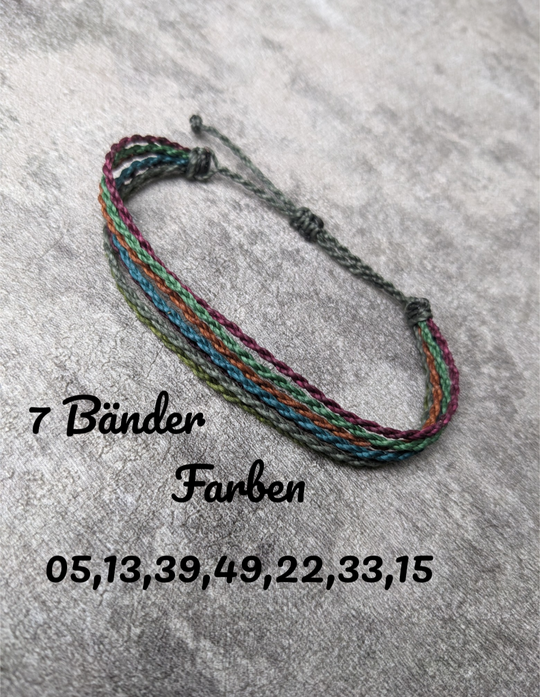 Minimalistisches Surfer Fussband personalisiert • Nusa • Makramee Fusskettchen