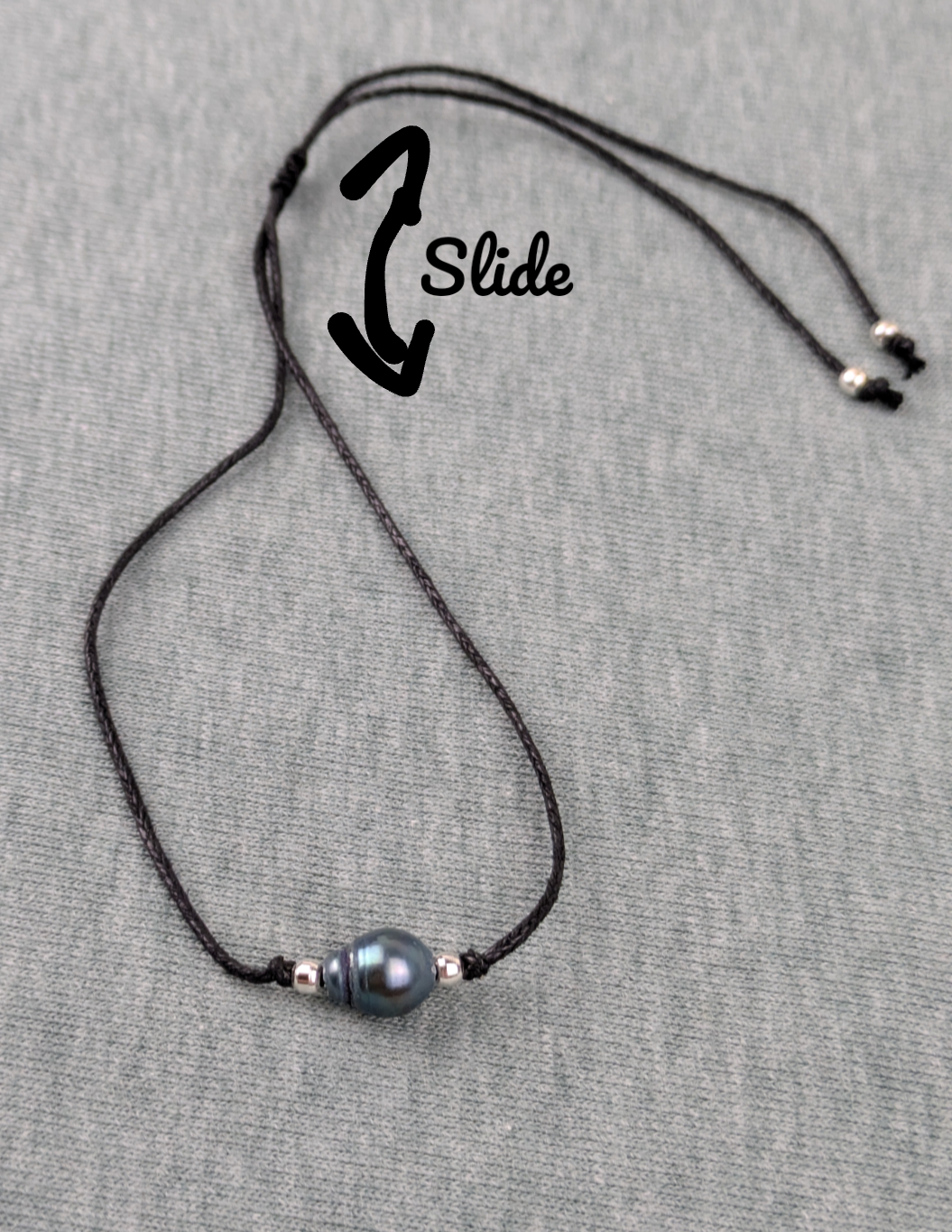 Süßwasserperlen Wickelarmband verstellbar • Sweetwater • filigranes Armband im surfer Style