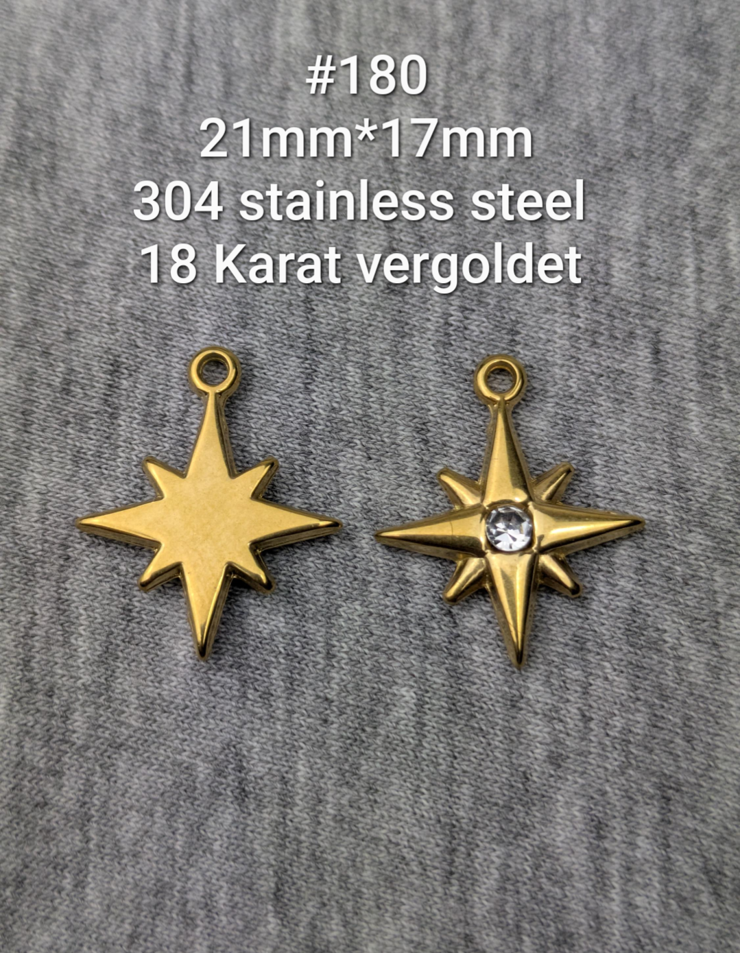 Edelstein Charms