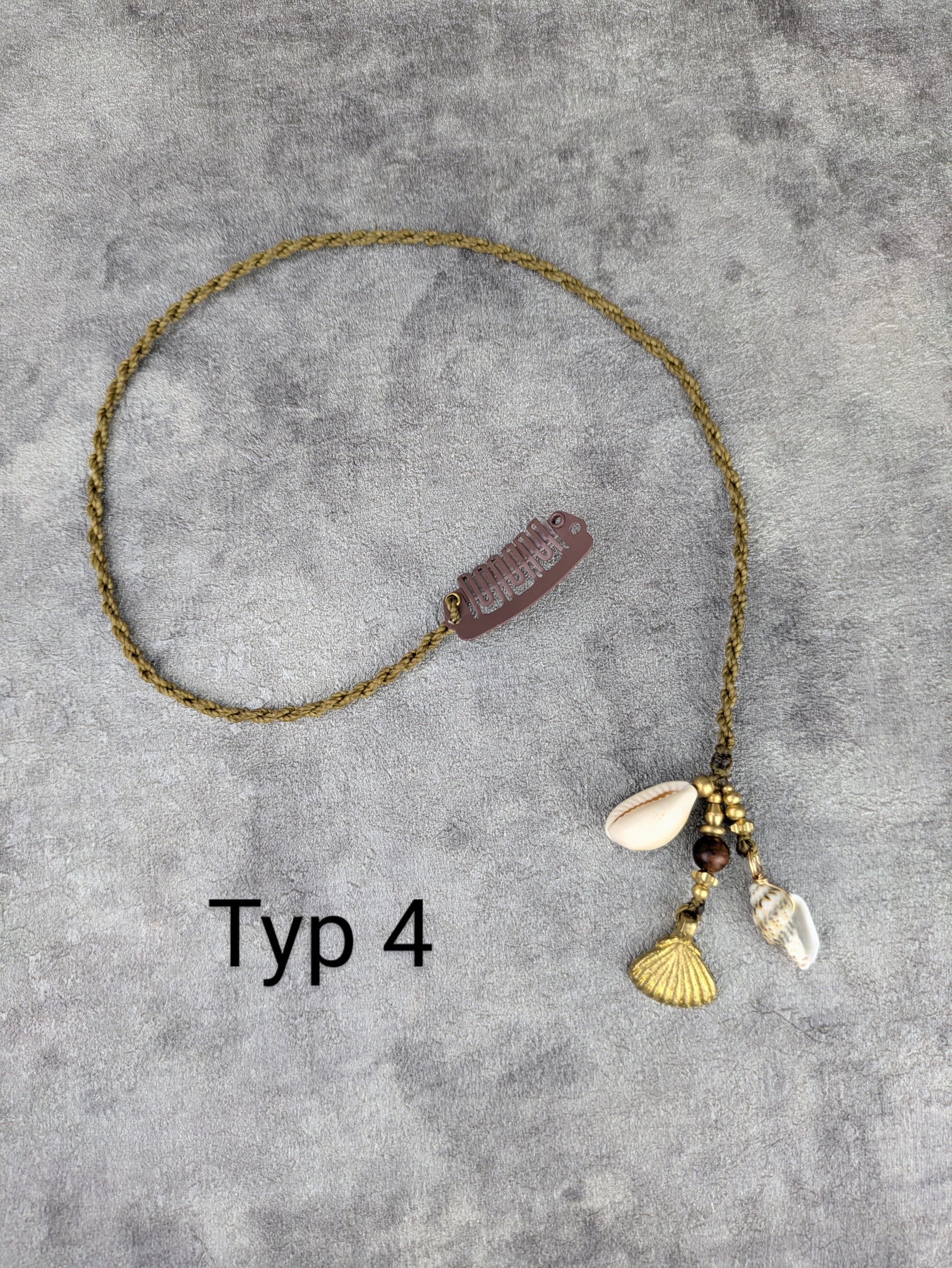 Feiner Makramee Muschel Hairwrap • Malmö •