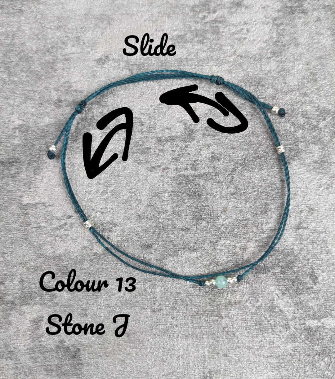 minimalistisches Fusskettchen personalisiert im boho style • Phuket • Geburtsstein Fussschmuck mit Perlen