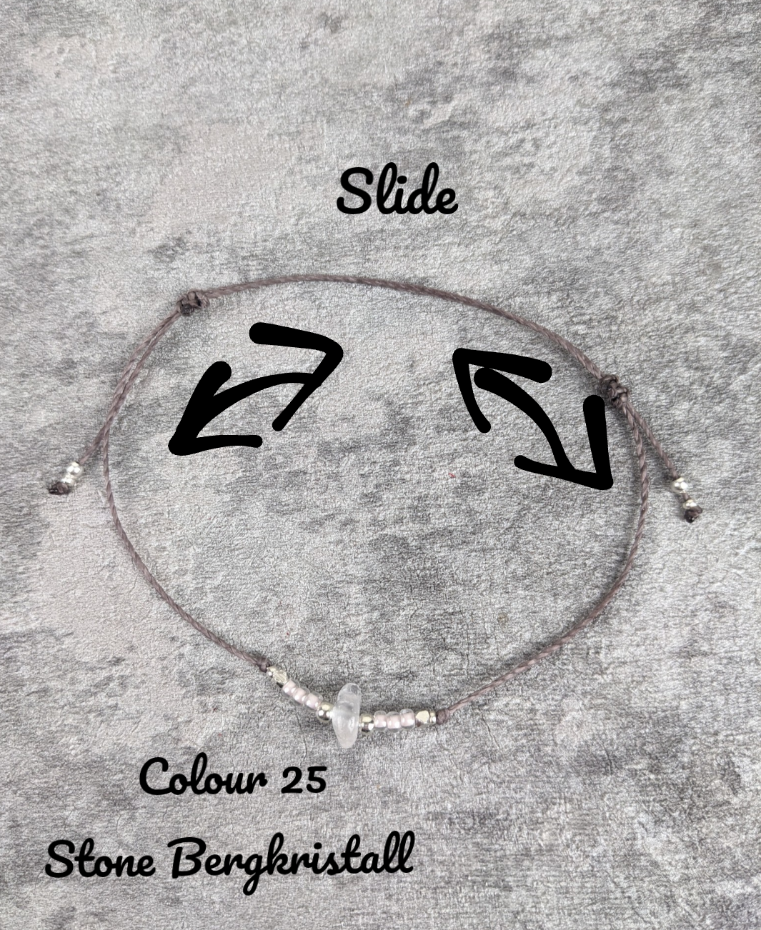 Minimalistisches Glasperlen boho Fusskettchen • Asuncion • personalisierter Fussschmuck mit Geburtsstein