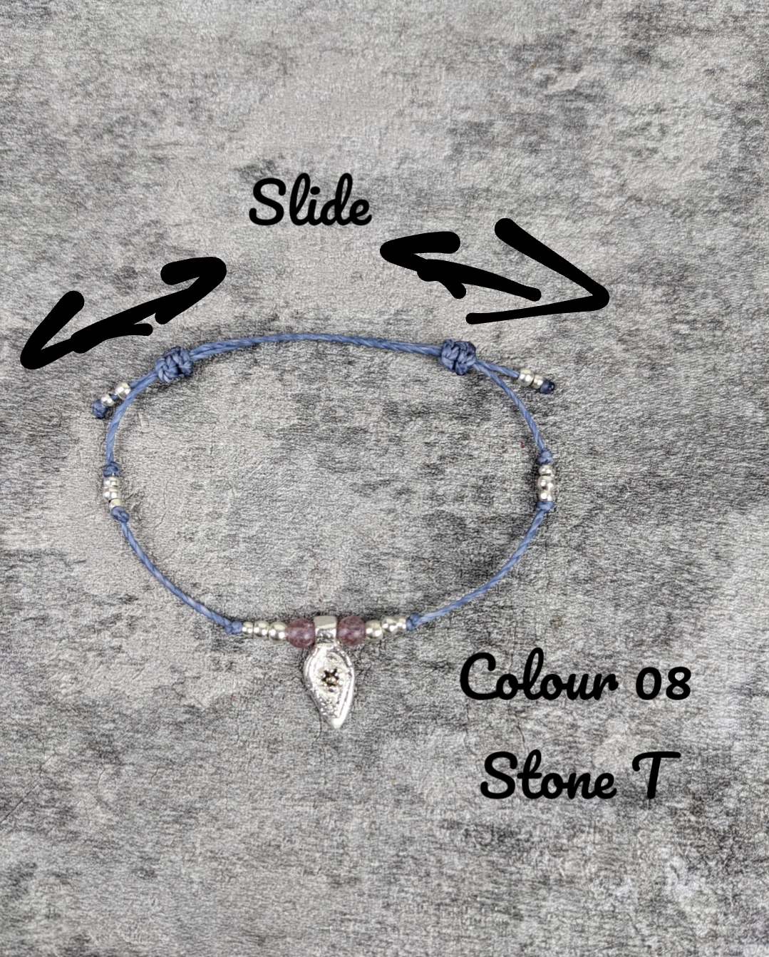 minimalistisches Fusskettchen personalisiert im boho style • Penida • surfer hippie Fussschmuck mit Anhänger