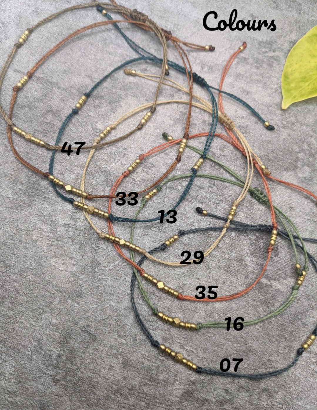 minimalistisches boho Fusskettchen mit Perlen • Singapur • personalisiert verstellbar Freundschaft Fusschmuck