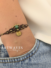 Personalisiertes Makramee Armband • Star •