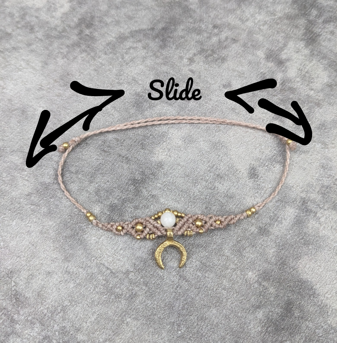 Personalisiertes Makramee Armband • Star •