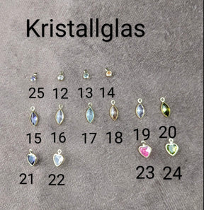 Minimalistisches Glasperlen boho Fusskettchen • Kybele • 24 K vergoldeter personalisierter Fussschmuck mit Perlen