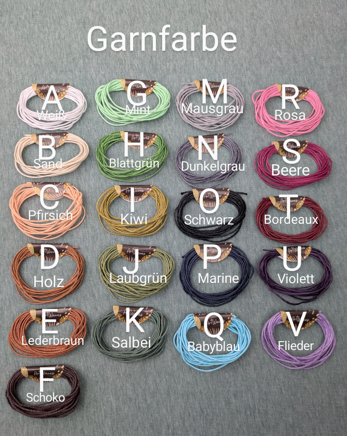 Minimalistisches personalisiertes Wickelarmband verstellbar • Hook • filigranes Armband im surfer Style