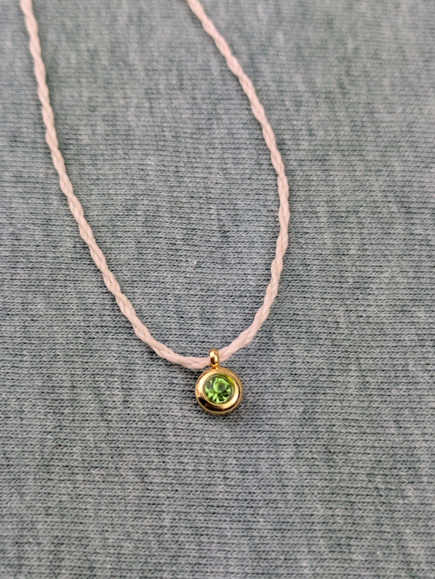 Geburtsstein Choker Kette für Damen und Herren • Birth • feine Halskette Halsband in verschiedenen Farben