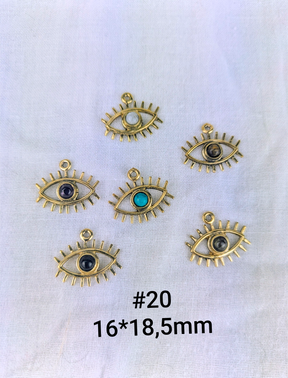 Charms mit Edelstein