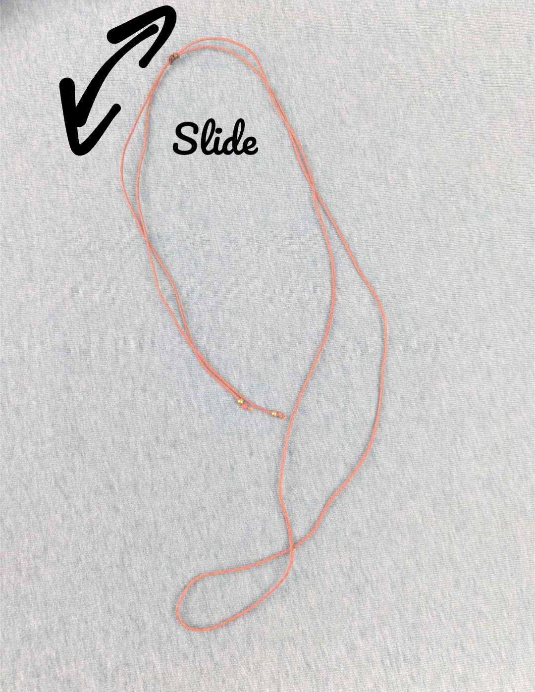 Minimalistische Baumwoll Choker Kette für Damen und Herren • Everyday • vegane Halskette Halsband in verschiedenen Farben