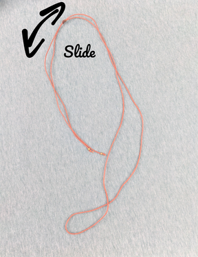 Minimalistische Baumwoll Choker Kette für Damen und Herren • Everyday • vegane Halskette Halsband in verschiedenen Farben