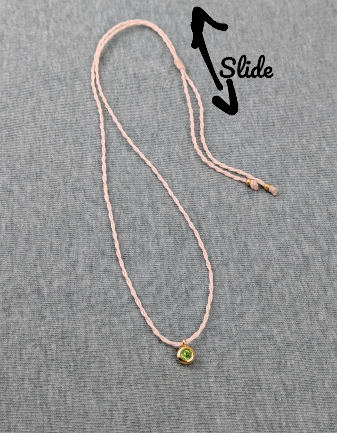 Geburtsstein Choker Kette für Damen und Herren • Birth • feine Halskette Halsband in verschiedenen Farben