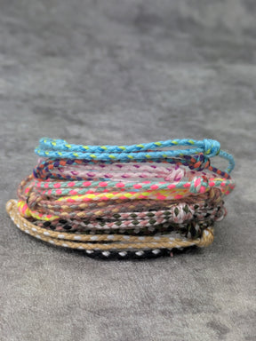 minimalistisches Fusskettchen personalisiert im boho style • Cool • surfer hippie Fussschmuck