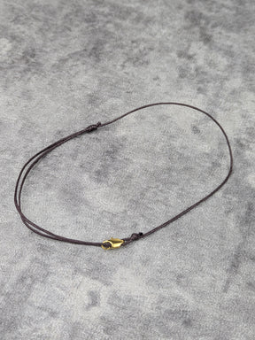 Minimalistisches personalisiertes Wickelarmband verstellbar • Hook • filigranes Armband im surfer Style