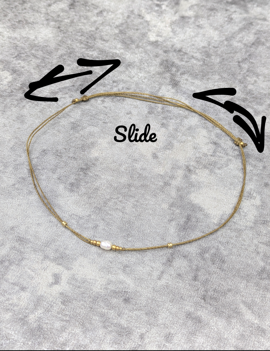 Boho Süßwasserperlen Halskette für Damen • Harmonie • minimalistische Kette